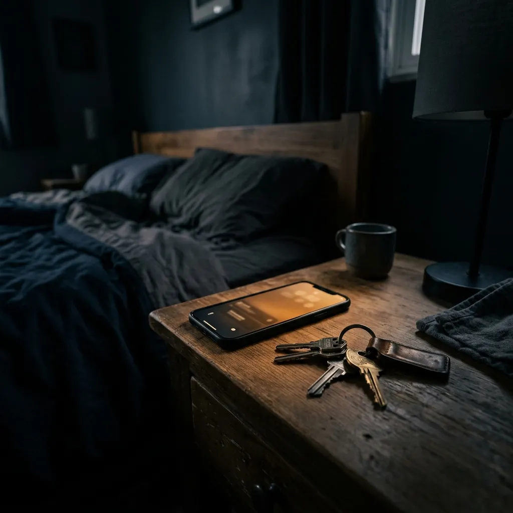 Personal safety app on a smartphone for walking home alone