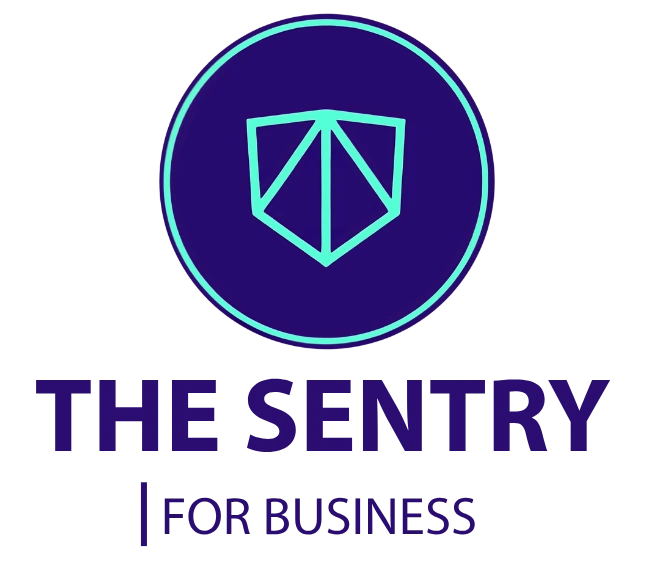 The Sentry square logo — dark